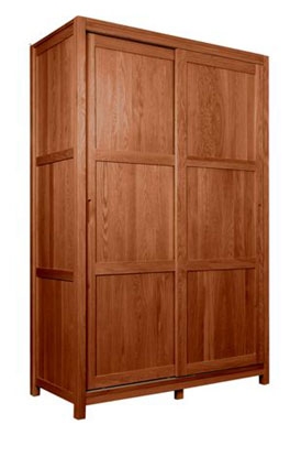 Dark Oak Full Hanging Wardrobe - 1300mm -