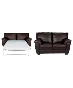 Sofabed and Regular Sofa - Chocolate