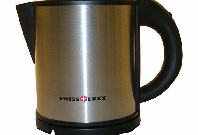 Milenco Swiss Luxx 1 Litre Stainless Steel 650W Low Wattage Cordless Kettle