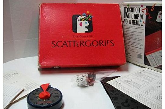 The Game of Scattergories