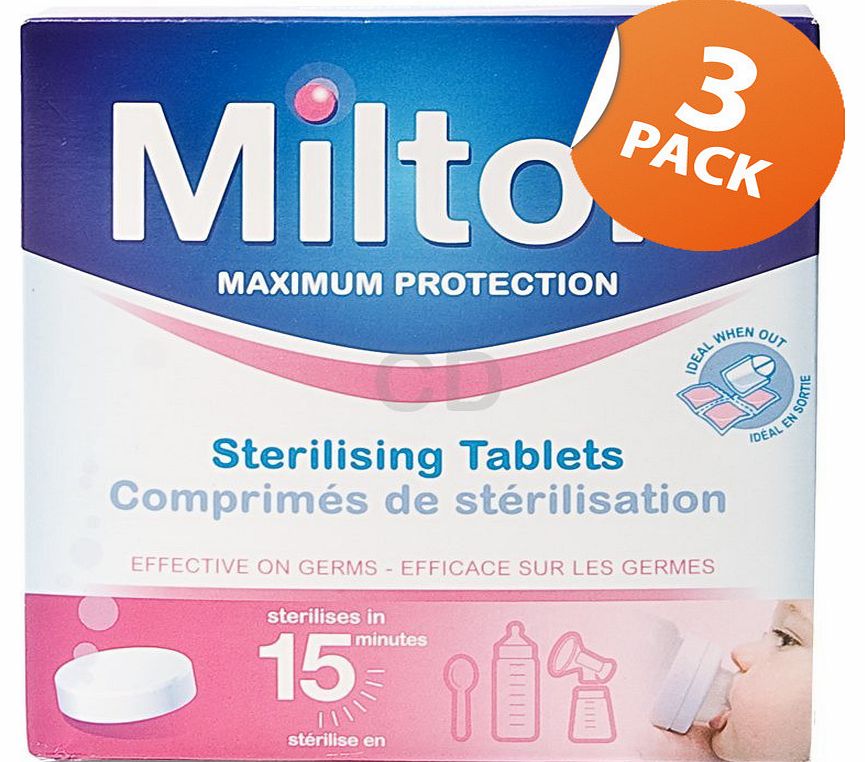 Sterilising Tablets Triple Pack