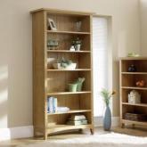 Tall Slim Bookcase - natural