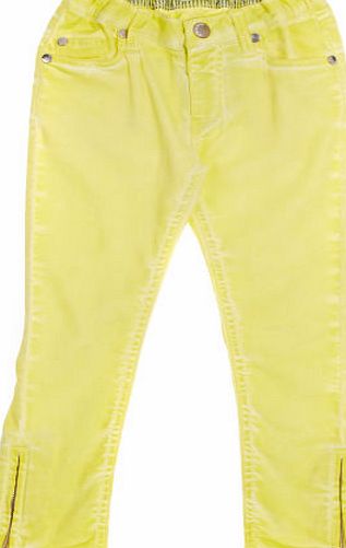 Mini A Ture Girls Mini A Ture Denim Jeans - Lime Light