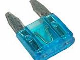 Mini Blade Fuses 15 Amp Mini Car Blade Fuse - Blue - Pack Of 10