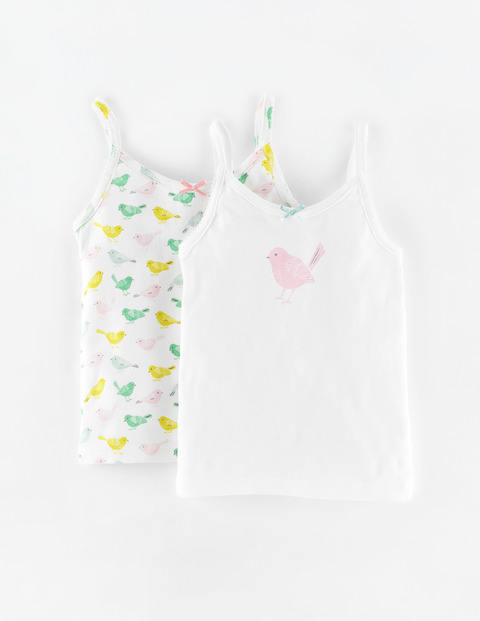 Mini Boden 2 Pack Vests Birds Mini Boden, Birds 35023340