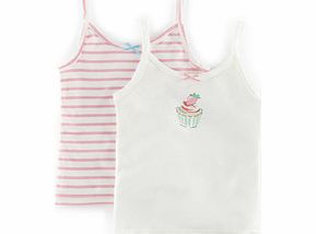 Mini Boden 2 Pack Vests, Cupcakes,Secret Garden 34572263