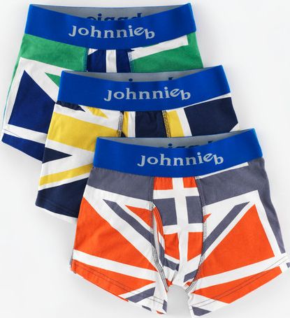 Mini Boden 3 Pack Boxers Union Jack Mini Boden, Union Jack