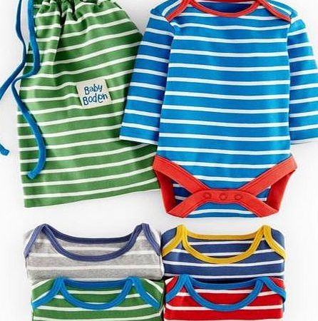 Mini Boden 5 Pack Bodies Stripe Mini Boden, Stripe 34598912