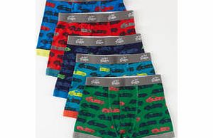 Mini Boden 5 Pack Boxers, Cars,Stripe,Polar Bears 34234625