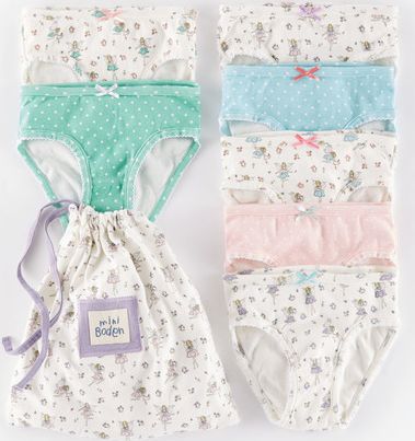 Mini Boden, 1669[^]35023126 7 Pack Pants Fairies Mini Boden, Fairies 35023126