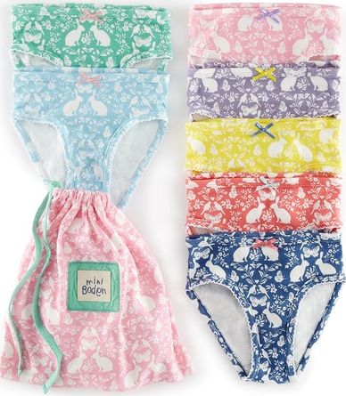 Mini Boden 7 Pack Pants Secret Garden Mini Boden, Secret