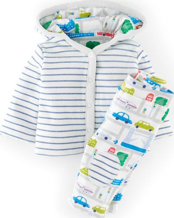 Mini Boden, 1669[^]34607507 Baby Jacket and Trouser Set Multi Mini Boden,