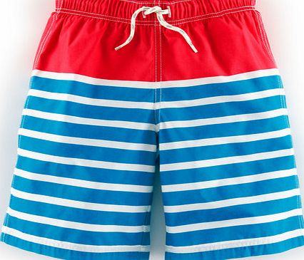 Mini Boden Bathers Red/Blue Stripe Mini Boden, Red/Blue