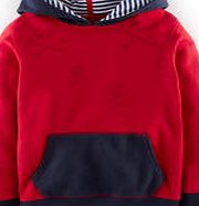 Mini Boden Beach Hoody, Fireman/Navy 34517847