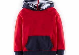 Mini Boden Beach Hoody, Fireman/Navy,Reef/Ochre 34517870