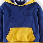 Mini Boden Beach Hoody, Reef/Ochre 34517771