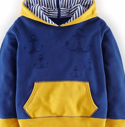 Mini Boden Beach Hoody, Reef/Ochre 34517821