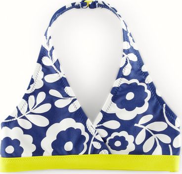 Mini Boden, 1669[^]34502302 Bikini Top Blue Mini Boden, Blue 34502302