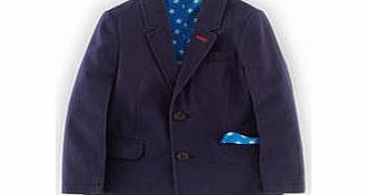 Mini Boden Blazer, Blue,Navy/Reef Star,Sail Blue Gingham