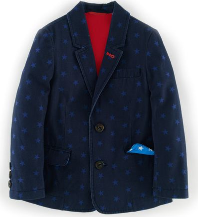 Mini Boden, 1669[^]34606160 Blazer Navy/Reef Star Mini Boden, Navy/Reef Star