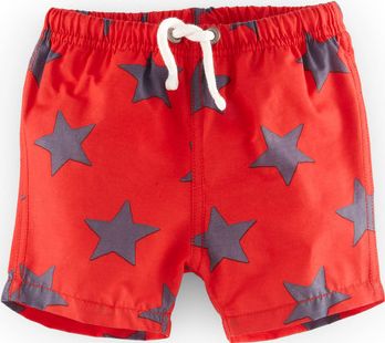 Mini Boden Boys Bathers Red/Slate Star Mini Boden,