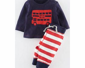 Mini Boden Boys Logo Play Set, Navy/Red Bus 34195560