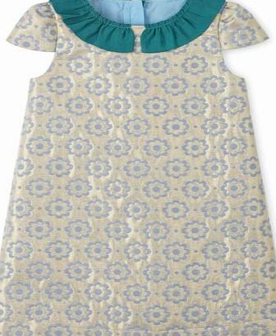 Mini Boden Brocade Shift Dress Blue Mini Boden, Blue 34864801