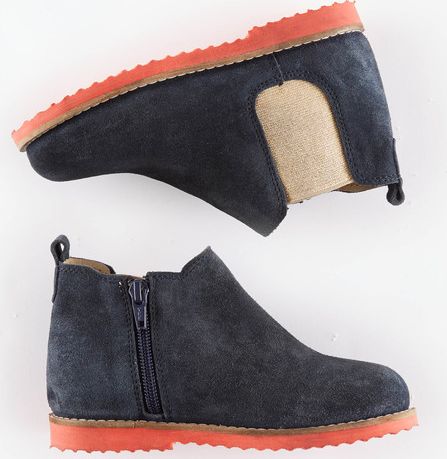 Mini Boden, 1669[^]34913418 Chelsea Boots Navy/Gold Mini Boden, Navy/Gold