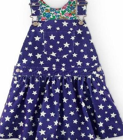 Mini Boden Cord Dungaree Dress, Blue 34605253