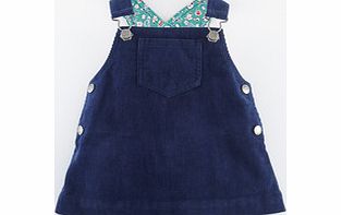 Mini Boden Cord Dungaree Dress, Cadet Blue,Yellow 34245746