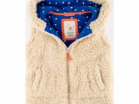 Mini Boden Cosy Gilet, Beige,Quartz,Grey 34194860