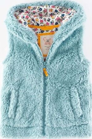 Mini Boden, 1669[^]34900746 Cosy Gilet Powder Blue Mini Boden, Powder Blue