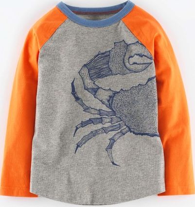 Mini Boden, 1669[^]34978940 Creatures of the Deep T-shirt Grey Mini Boden,