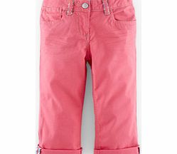 Mini Boden Cropped Roll-ups, Powder Pink,Dark Denim,Light