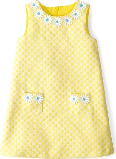 Mini Boden Daisy Dress Sunglow Daisy Mini Boden, Sunglow