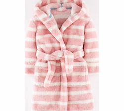 Dressing Gown, Blush/Snowdrop Stripe,Bright