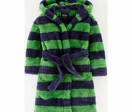 Mini Boden Dressing Gown, Navy Stripe,Shadow Big Star