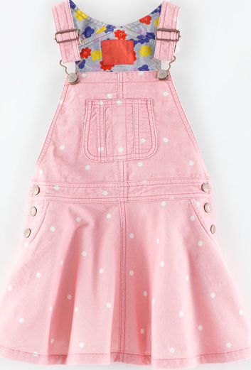 Mini Boden Dungaree Dress Blush Spot Cord Mini Boden, Blush