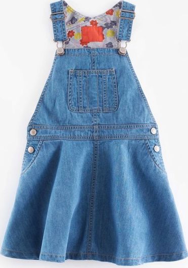 Mini Boden, 1669[^]34959247 Dungaree Dress Washed Denim Mini Boden, Washed