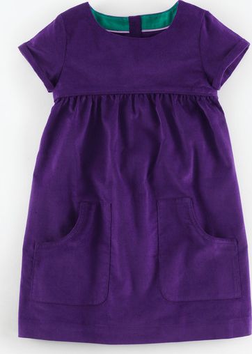 Mini Boden, 1669[^]34990325 Easy Everyday Dress Deep Purple Cord Mini Boden,