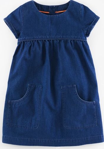 Mini Boden, 1669[^]34990176 Easy Everyday Dress Denim Mini Boden, Denim