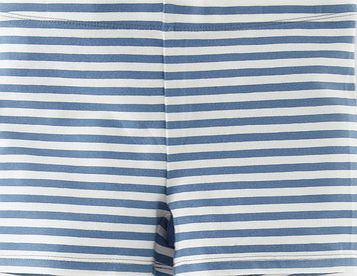 Mini Boden Essential Jersey Shorts Regatta Blue Stripe Mini