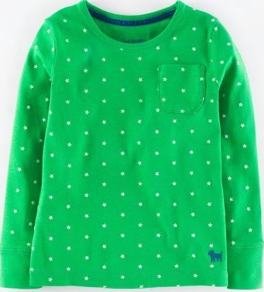 Mini Boden, 1669[^]34937532 Everyday T-shirt Apple/Ecru Star Mini Boden,