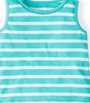 Mini Boden Favourite Summer Vest, Green 34659300