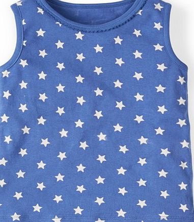 Mini Boden Favourite Summer Vest Regatta Blue Star Mini