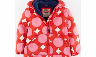 Mini Boden Fleece Lined Anorak, Jam Sixties Daisy,Pretty