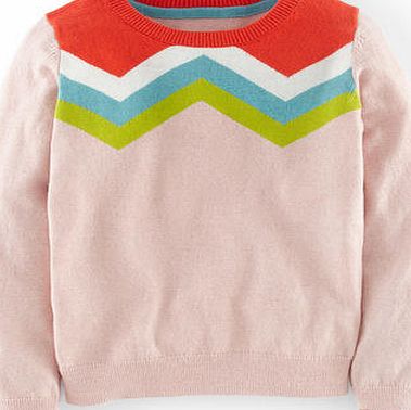 Mini Boden Fun Jumper, Provence Pink Chevron 34558882