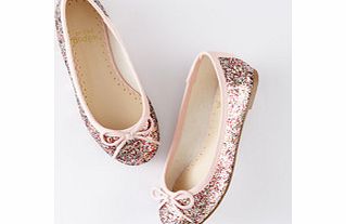 Mini Boden Glitter Ballet Flats, Multi,Silver,Blue 34183798