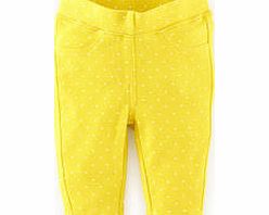 Mini Boden Heart Patch Jersey Jeans, Sunflower,Pink