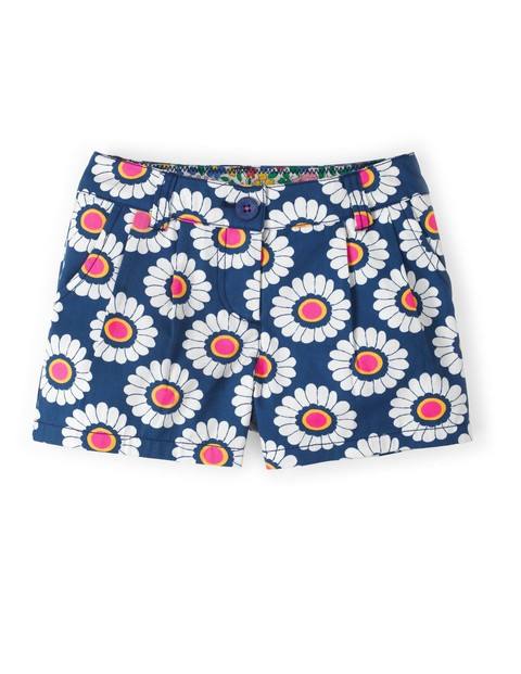 Mini Boden Holiday Shorts Soft Navy 60s Daisy Mini Boden,